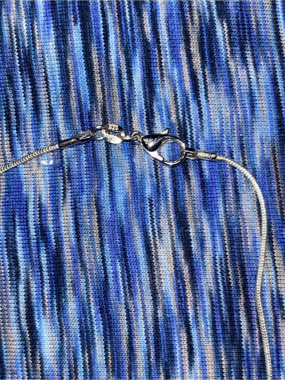 Miniture Knife Charm on Sterling. S.Necklace.fully functional and very sharp!